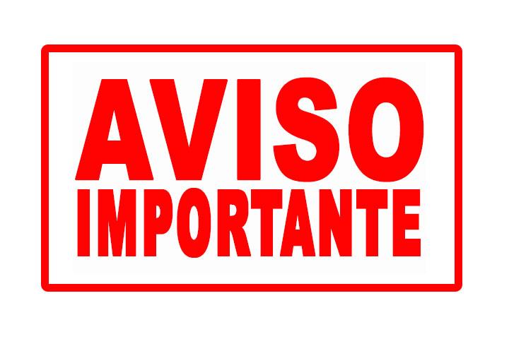 aviso importante adricomarcadelasidra