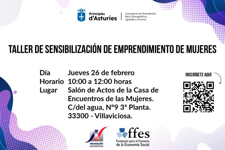 Talleres para emprendedoras